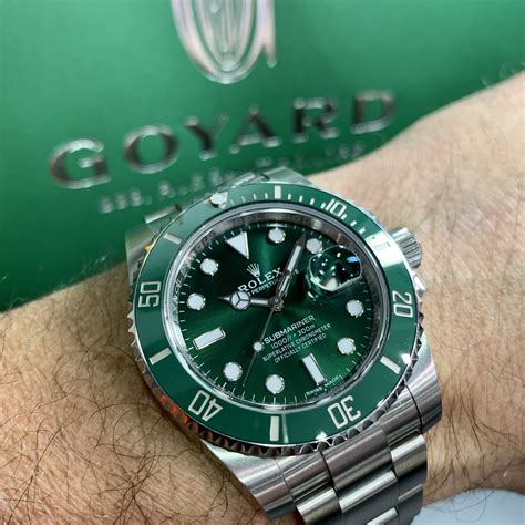 rolex box green|rolex green dial watch price.